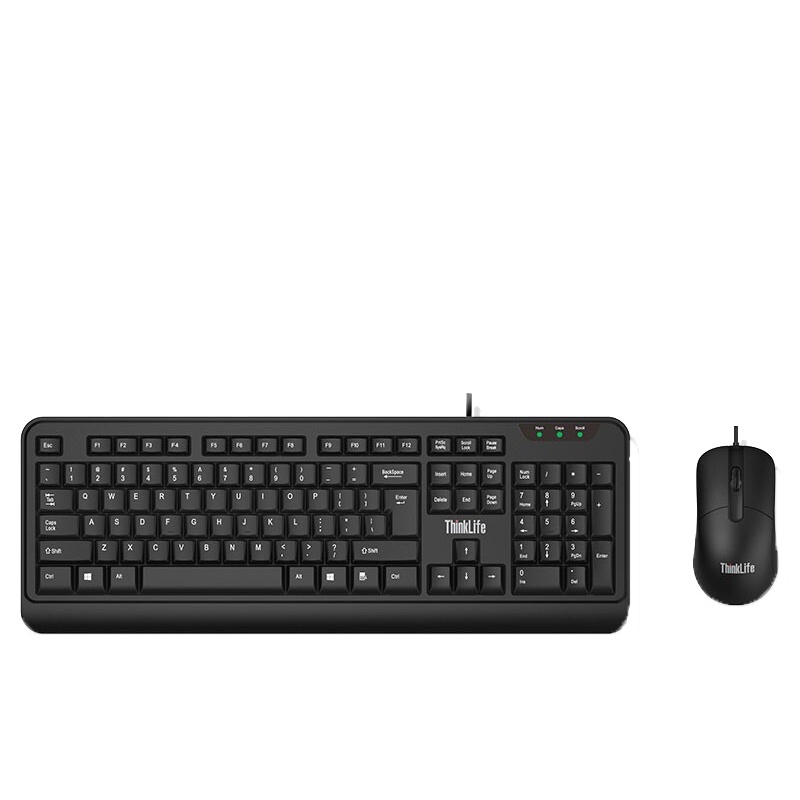 联想(Lenovo) KM130有线键盘鼠标套装