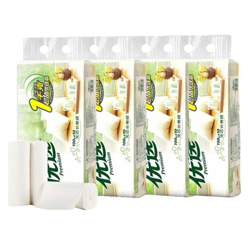 [20卷]心相印优选无芯卷纸3层1000g无芯卫生纸卷筒母婴卷纸厕纸手纸批发