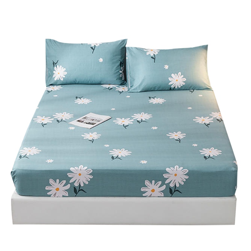 曼凝家纺 40支全棉单品床笠纯棉单双人席梦思保护套子1.5/1.8米床单