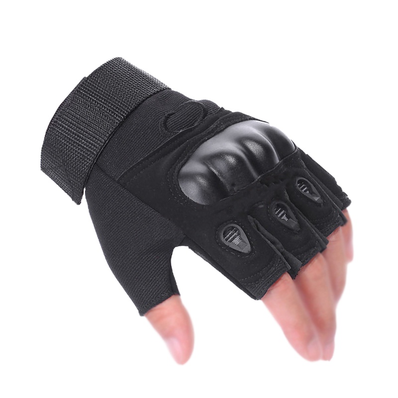 保安配件训练半指手套耐磨加固户外登山手套