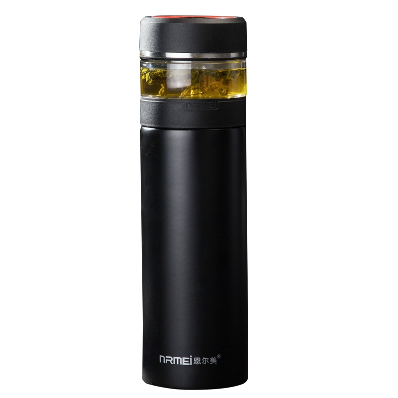 恩尔美(nRMEi)茶水分离泡茶杯 定制高档保温杯男316不锈钢车载便携水杯子