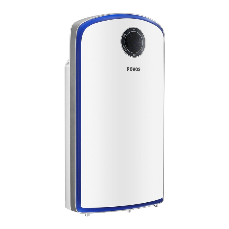 奔腾(POVOS)空气净化器PW8003 负离子 四重过滤 遥控控制 空气消毒机 有效去除PM2.5 适用31-40平米