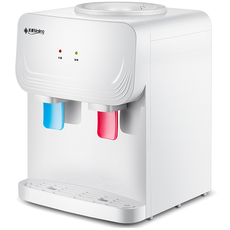 美菱(MELING) 饮水机 MY-T16 家用温热型 食品级304不锈钢内胆 台式节能饮水机