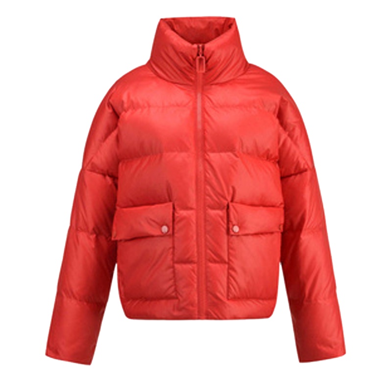 专柜同款拉夏贝尔短款羽绒服女装2019冬季新款韩版宽松外套加厚面包服时尚709D8005