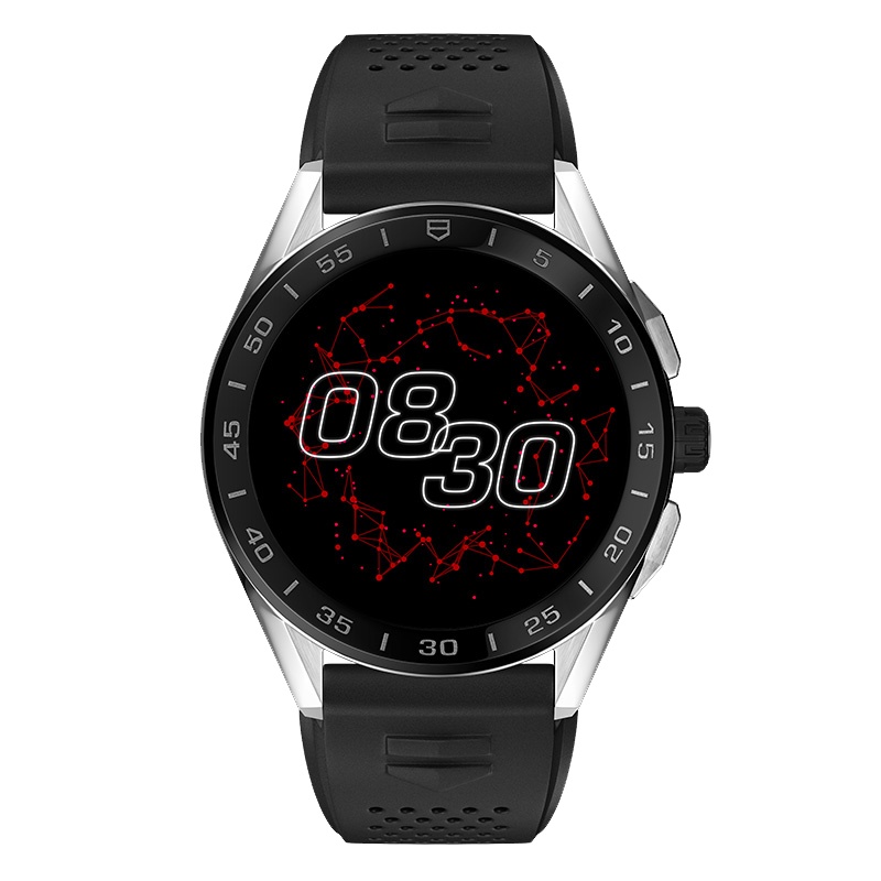 泰格豪雅(TAG Heuer)瑞士手表 智能腕表系列45毫米男士手表SBG8A10.BT6219