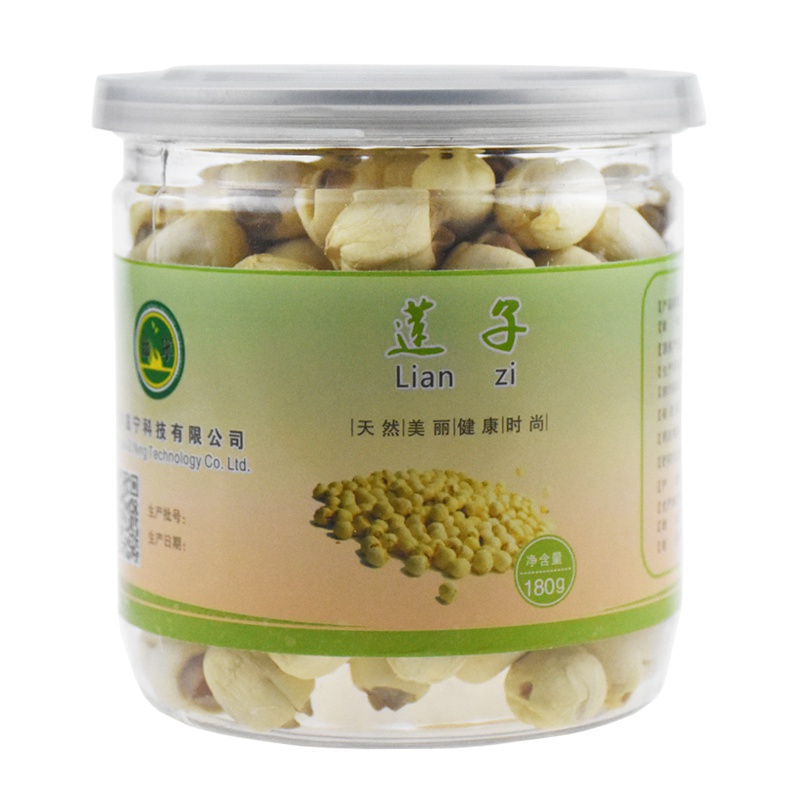 滋宁 白莲子 莲子干货湖南莲子湘莲180克/瓶