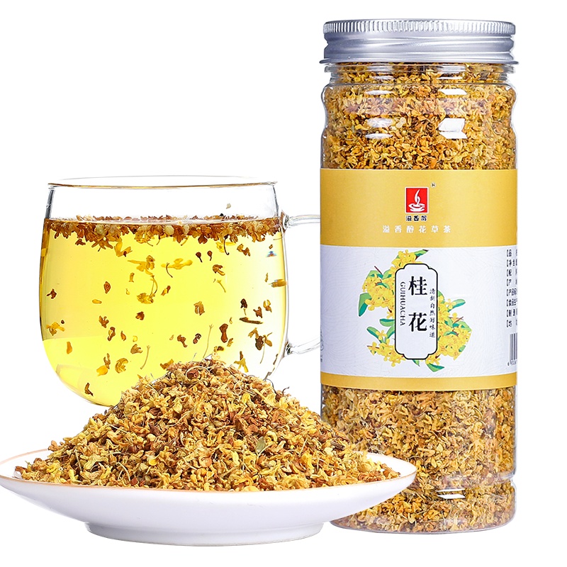溢香醇 桂花 正宗广西桂林桂花 无硫食用桂花干40g罐装花茶