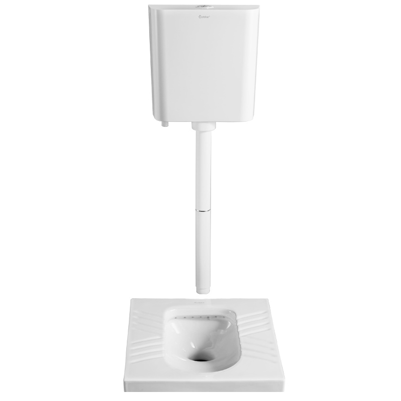 卡贝蹲便器蹲坑式家用马桶水箱套装便池卫生间厕所防臭大便盆蹲厕