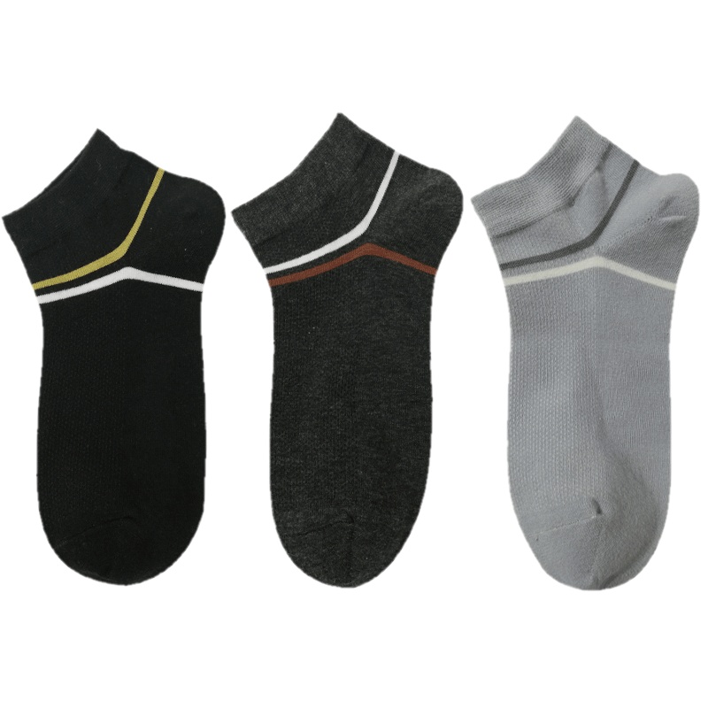 萝卜探长夏款网眼款3双装男款成人袜 R92H315