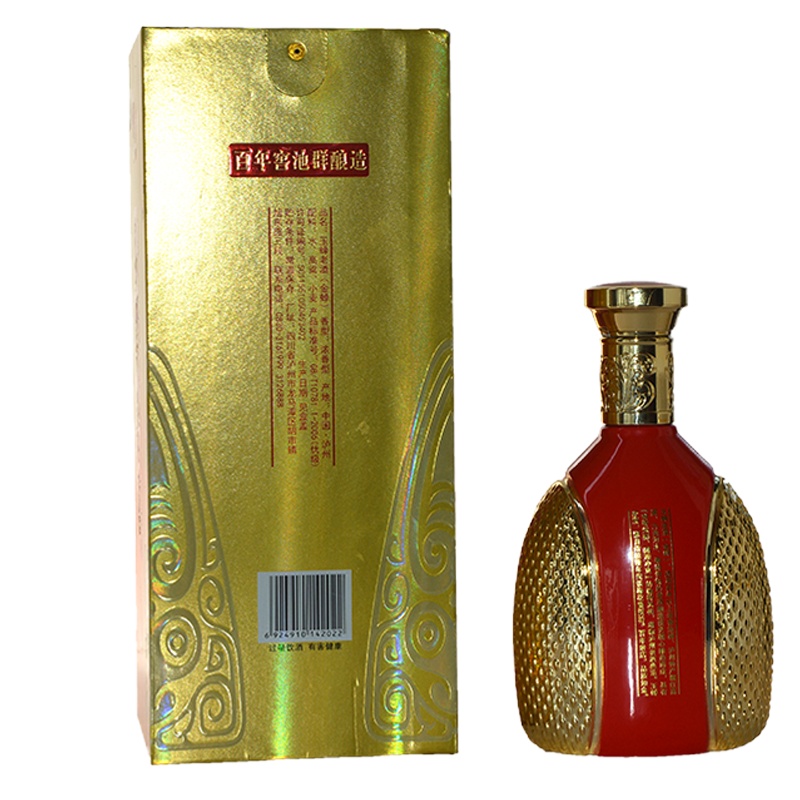 泸州玉蝉系列酒 玉蝉金蝉42°