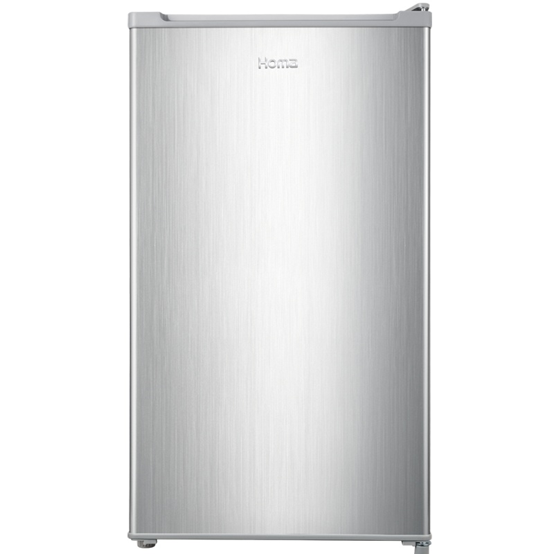 奥马(Homa)92升单门冰箱 小型迷你家用 宿舍租房办公室 省电节能静音 一级能耗冷藏电冰箱 BC-92银色