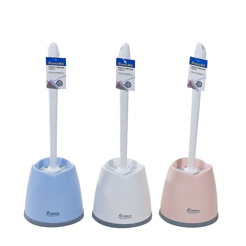 茶花(CHAHUA)4304花蕊时套装马桶刷卫生间卫浴马桶刷子洗厕所刷洁厕刷 2件装