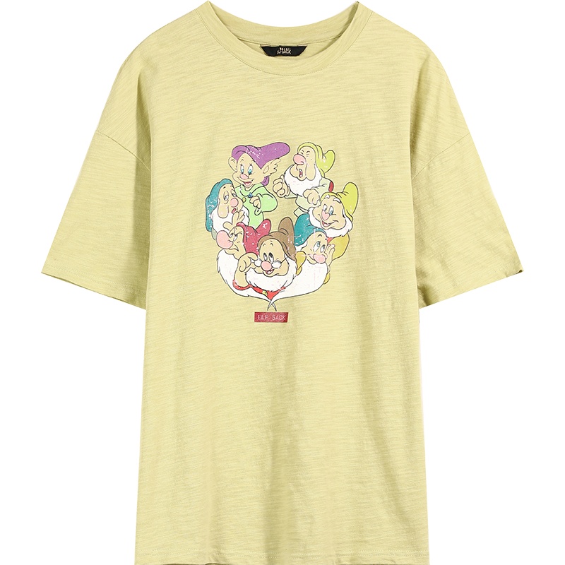 【新款】妖精的口袋印花短袖T恤女2020夏季宽松网红韩版ins潮上衣