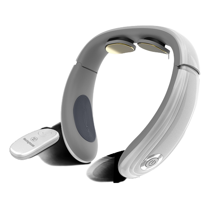 西屋(WESTINGHOUSE) 颈椎按摩器颈部按摩仪热敷护颈仪充电便携尊享送礼佳品 象牙白 WCM-U100