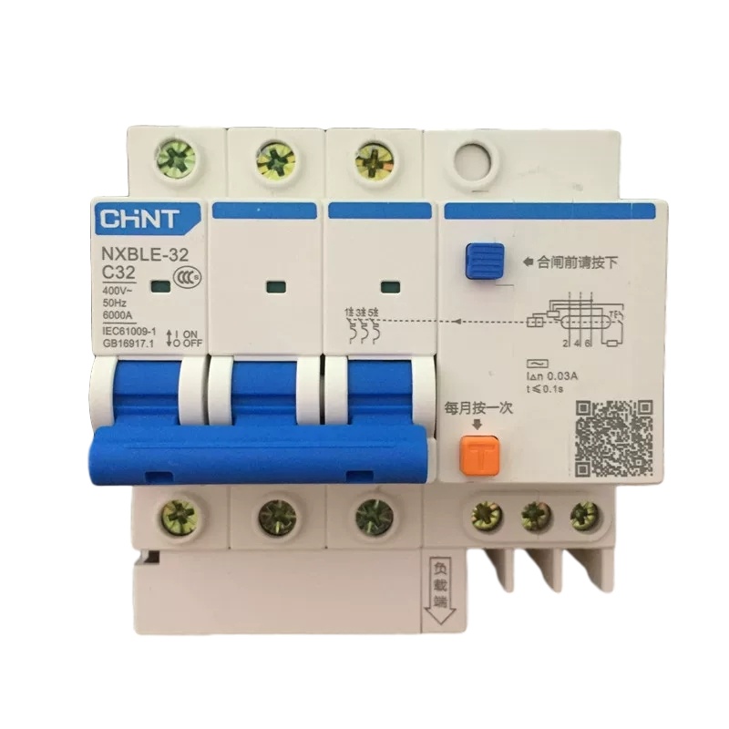 NXBLE-32 3P 10A 16A 20A 25A 32A 漏电保护器