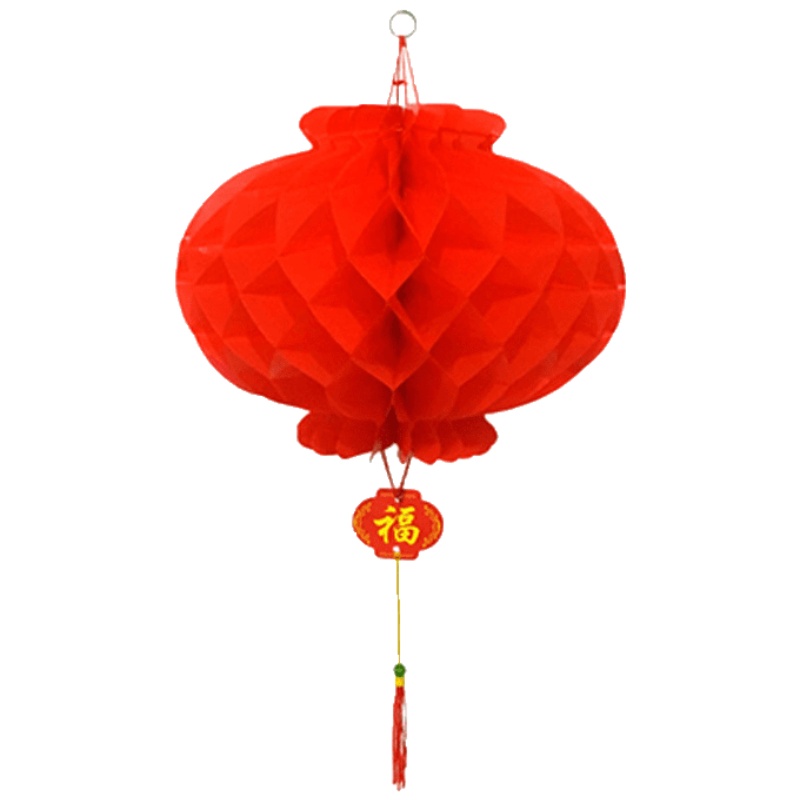 家柏饰(CORATED)小纸灯笼喜字挂件装饰灯笼结婚礼庆用品春节大红灯笼节日开业布置