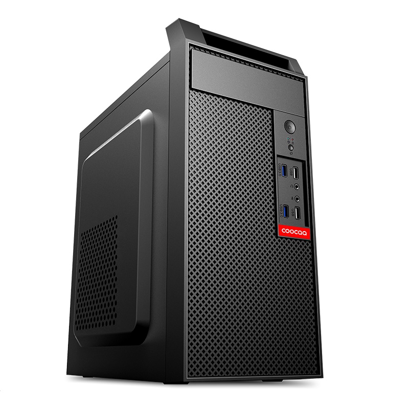 创维 酷开 智享系列 商用高性能家用办公商务台式电脑主机(AMD 3000G 8G 256G全国联保)