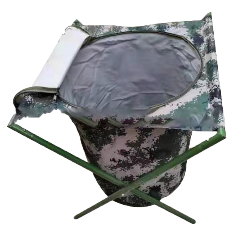 兵行者 BXZ-ZDST 野戰便携式折叠水桶数码迷彩加厚牛津布 折叠水桶