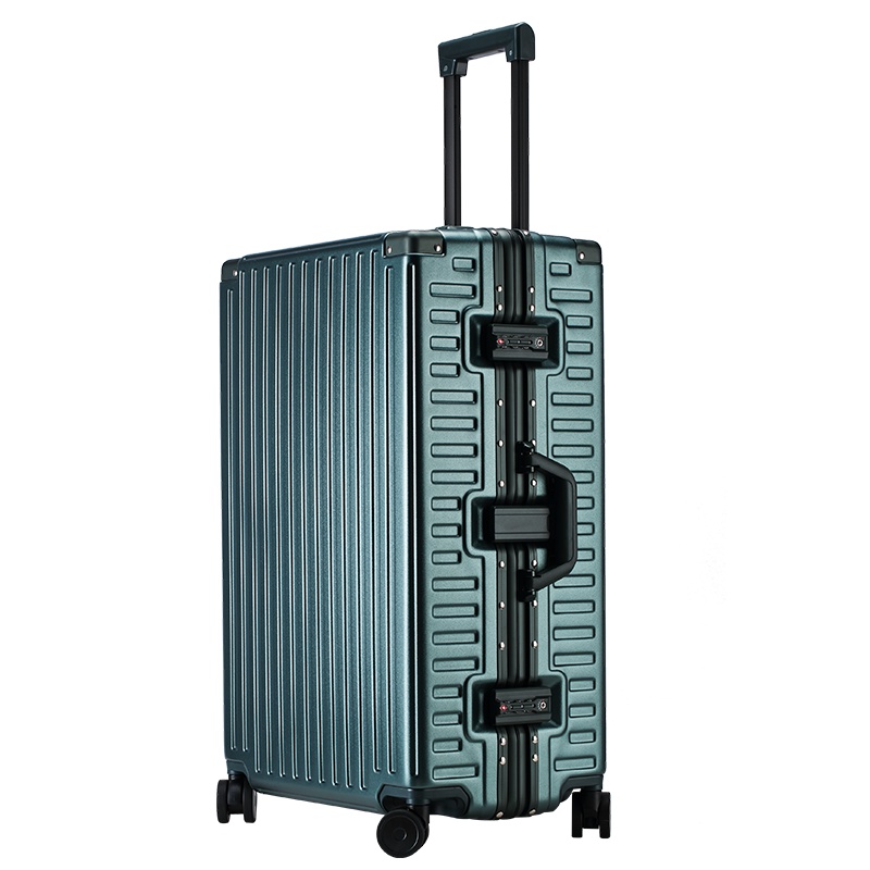 SGG铝框行李箱万向轮漫游拉杆箱24寸ins网红密码箱20寸登机箱韩版旅行箱28寸皮箱子26寸硬箱包22寸男女托运箱