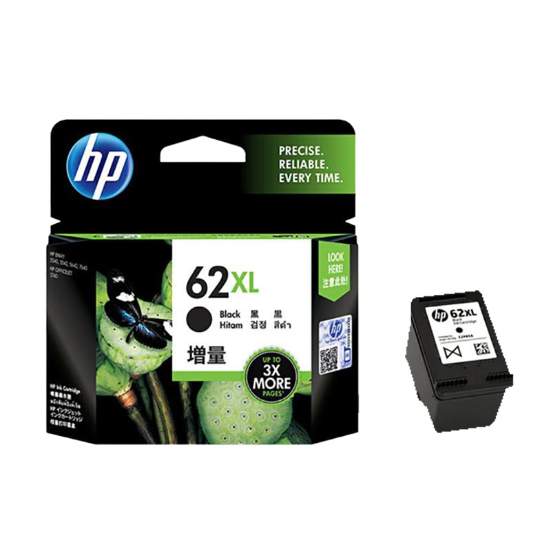 惠普(HP)62XL 墨盒 (适用5540 5542 5640 7640 5740) 黑色