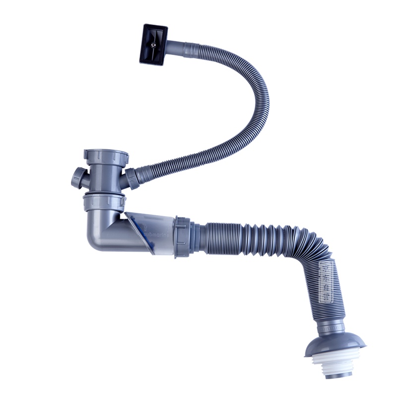 潜水艇(Submarine)CSQ-1C 厨房菜盆下水管 单槽防臭下水管