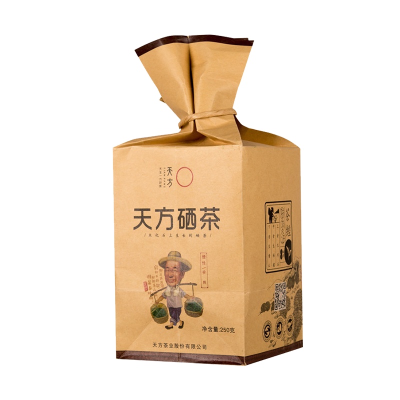 2025年新茶春茶安徽天方硒茶250g一级 II纸袋装石台硒茶绿茶茶叶