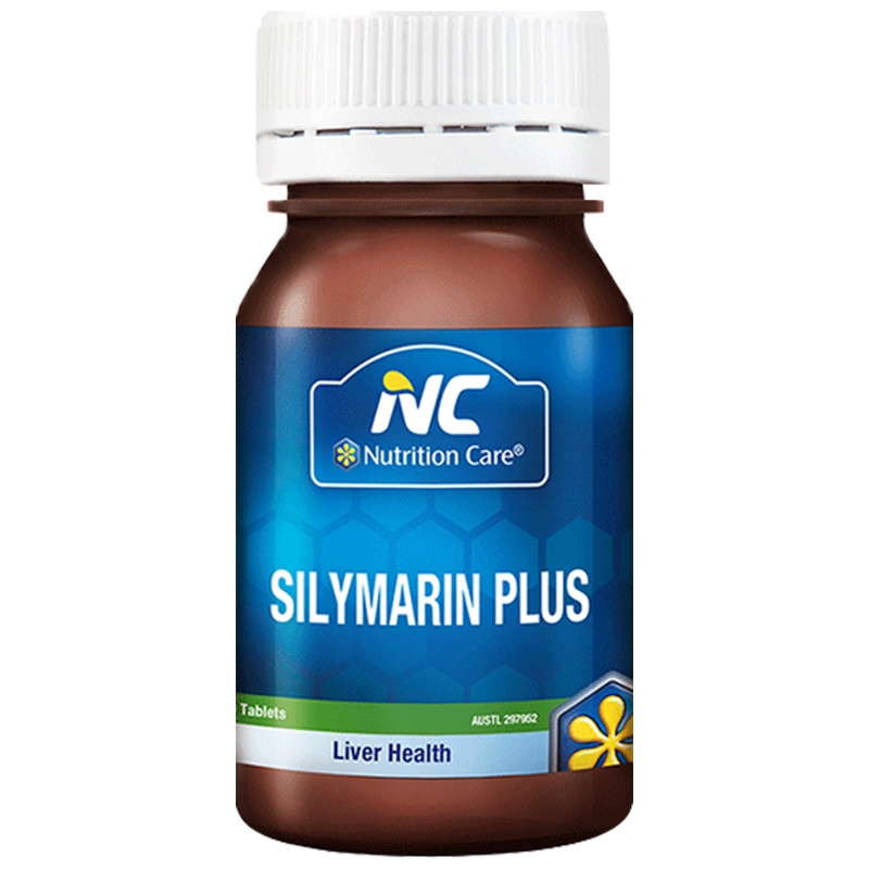 效期至21年12月1日 Nutrition Care澳洲水飞蓟素奶蓟草片护肝片60粒/瓶熬夜必备膳食营养补充剂 澳洲进口