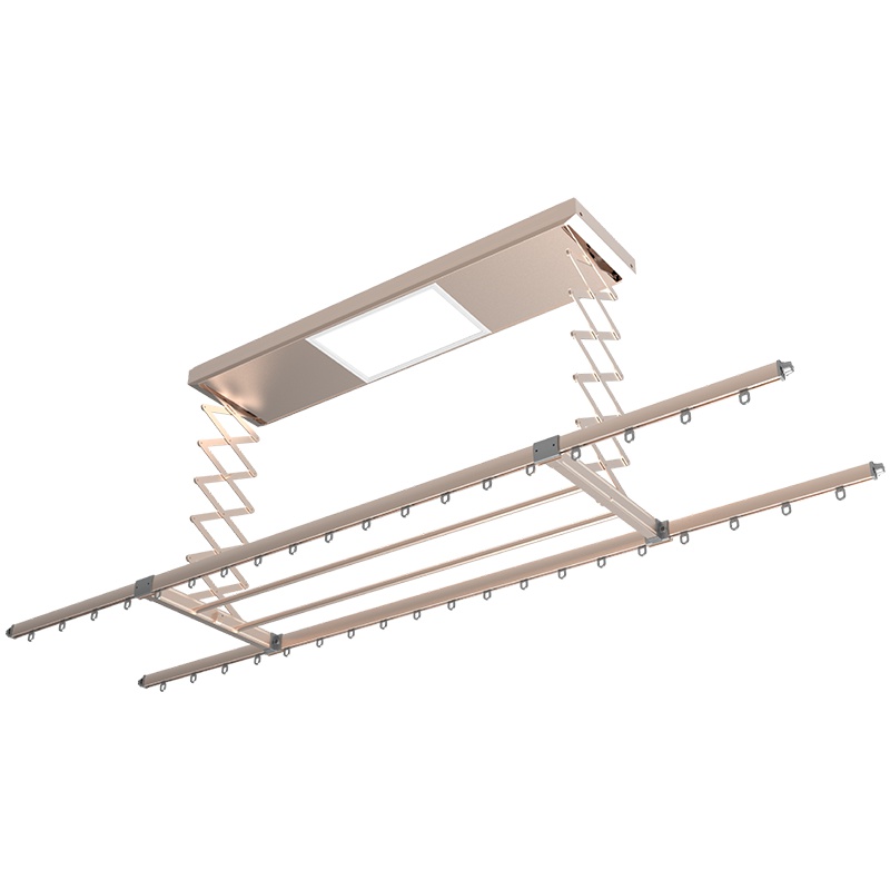 奥普晾衣架L50-G香槟金
