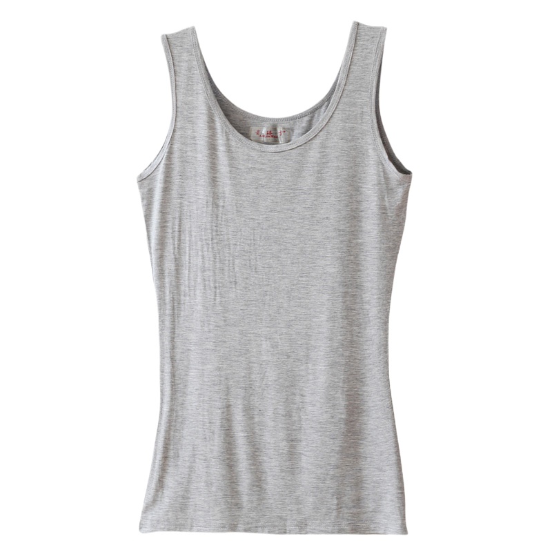 吊带背心女大码胖mm宽松纯色无袖打底衫小内搭夏季薄款 臻依缘