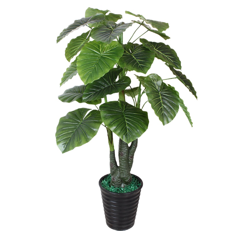 古达仿真植物盆栽假客厅假树室内装饰仿真树落地花假花大型绿植 1.0米三叉滴水+盆