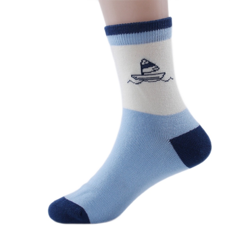 [耐脏吸汗]秋冬儿童袜子男童女童中筒袜男孩小孩袜宝宝春秋童袜 莎丞