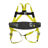 霍尼韦尔DL-37A全身安全带1条+DL-25A高空作业限位绳1条+DL-61单钩减震缓冲绳1条(一套装)可定制