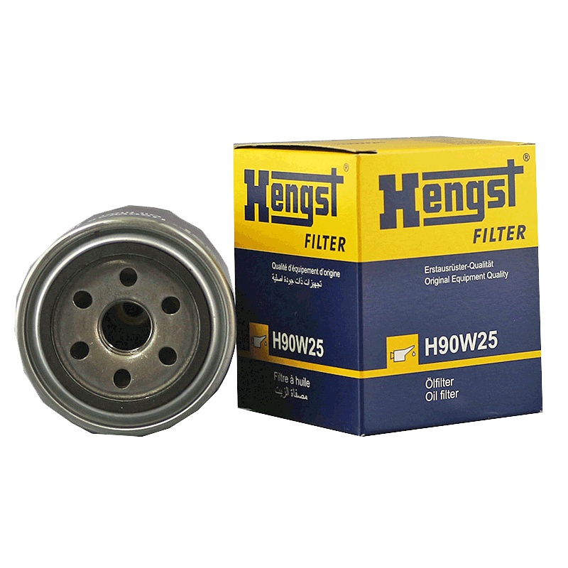 汉格斯特(hengst)机油格滤清器铁壳H90W25适用于雅阁奥德赛CRV思域飞度思铂睿杰德