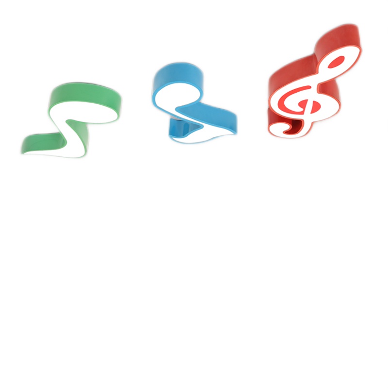 幼儿园音乐音符灯教室灯LED儿童吸顶灯舞蹈室灯创意马卡龙造型灯