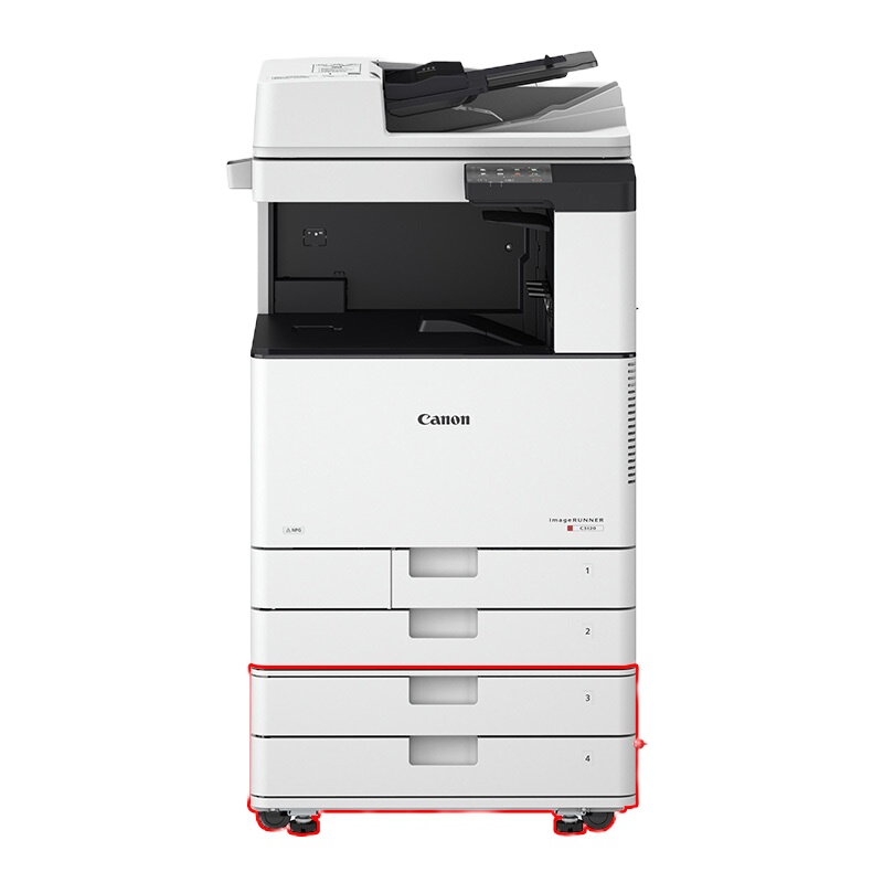 佳能irc3125A3彩色数码复合机(双面打印复印扫描WIFI)含双面自动输搞器工作台
