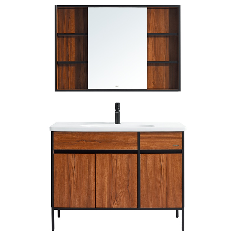 法恩莎官方旗舰店浴室柜组合洗脸盆卫生间多层实木洗漱洗手FPGD3615-G浴室柜