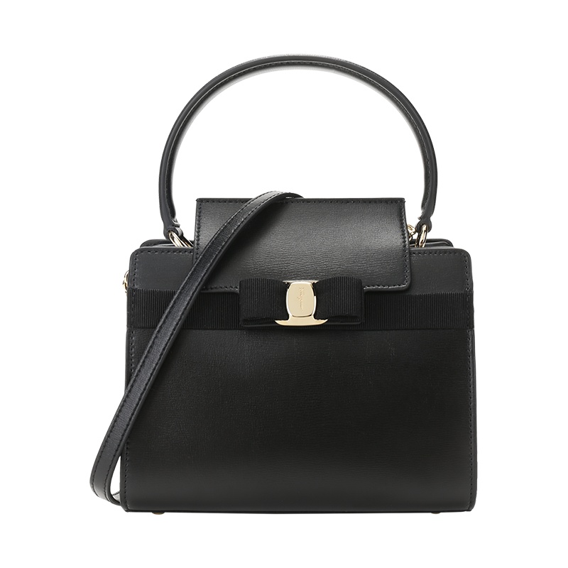 Salvatore Ferragamo 菲拉格慕 女士 皮革小号VARA蝴蝶结手提单肩包21I282