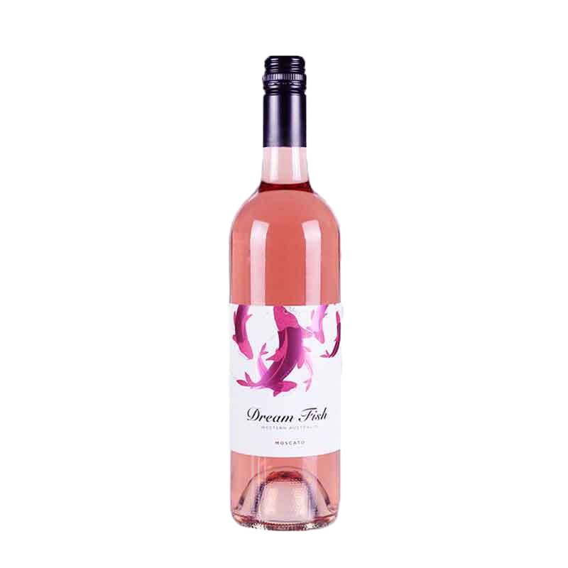 珀斯皇家葡萄展-金奖 女士钟爱 原装进口西澳梦鱼莫斯卡托桃红葡萄酒 单瓶750ml