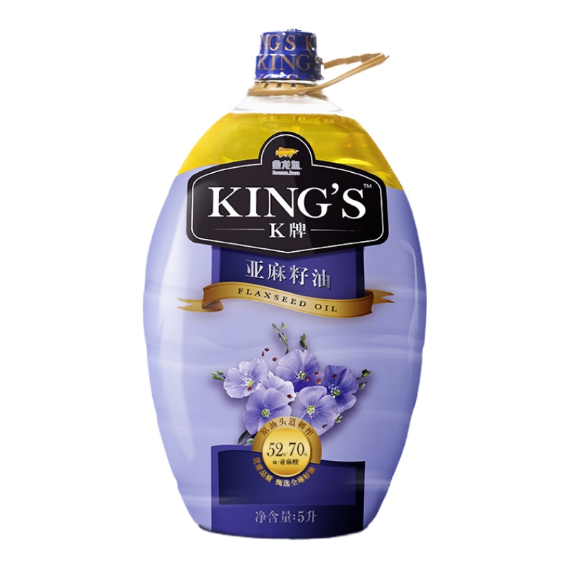 金龙鱼 KING'S亚麻籽油5L