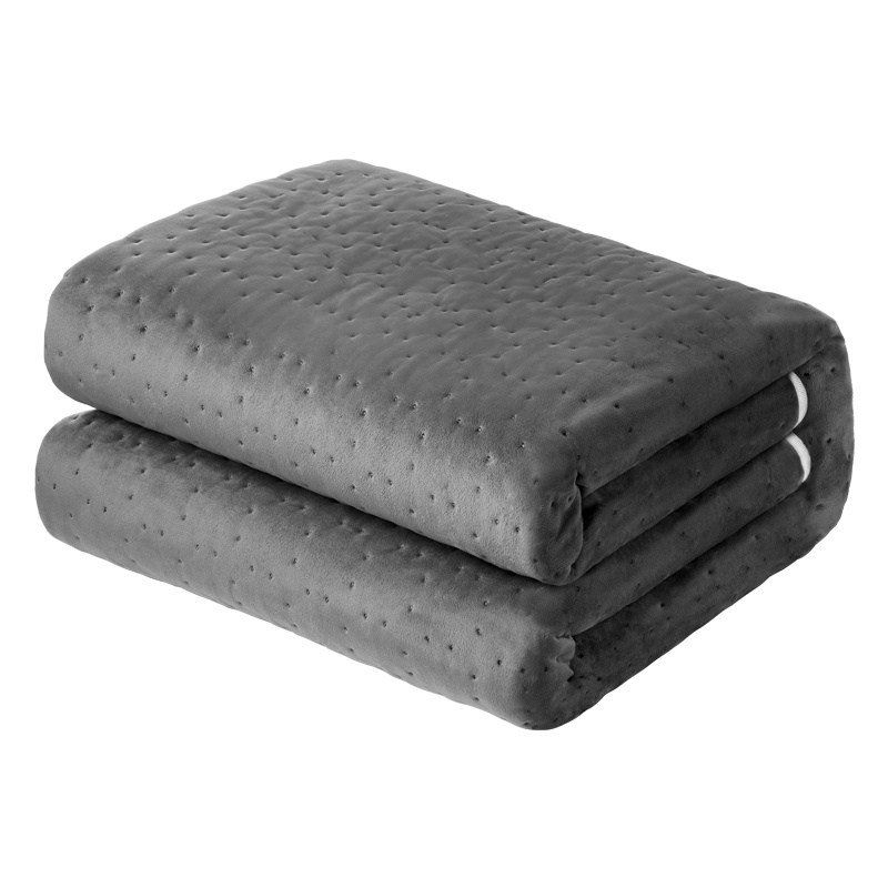 彩阳电热毯(KYOUNG))(1.5*1.2)双人超声波短毛绒4档可定时除螨儿童老人家用安全无辐射除湿防水控温电褥子