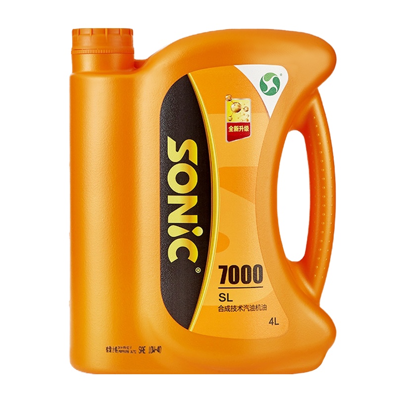 龙蟠 SONIC7000 SL 10W-40合成汽油机油汽车发动机润滑油10w40 新旧包装随机发