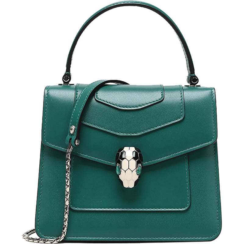 BVLGARI 宝格丽 女士牛皮手提单肩斜挎包 39778