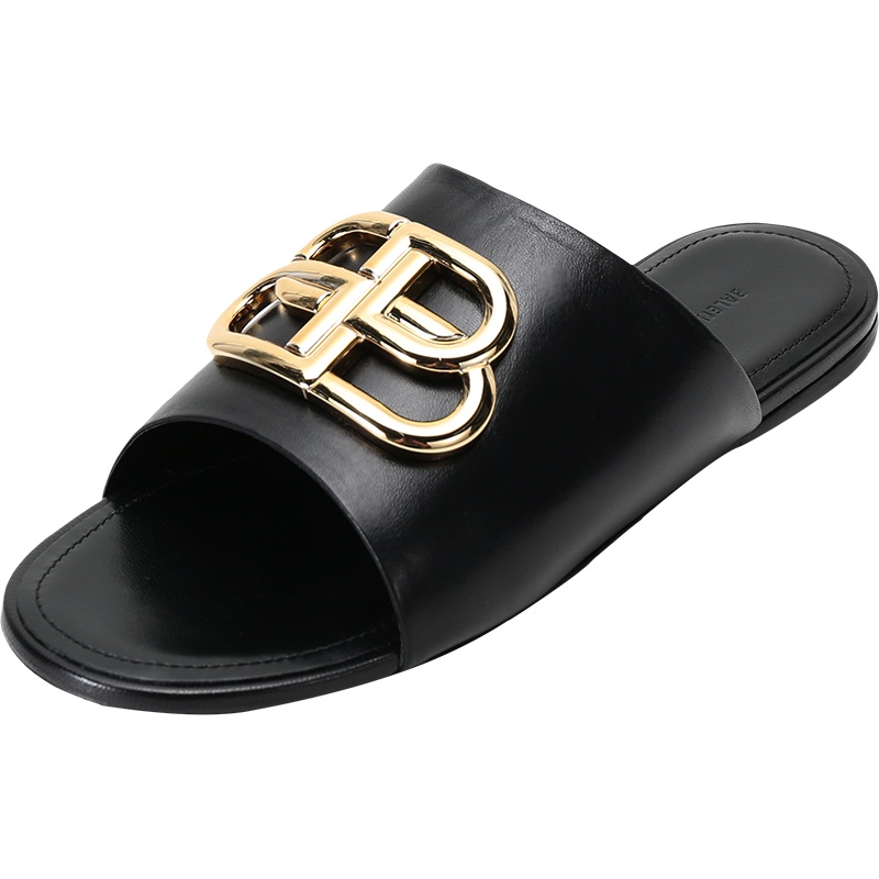 BALENCIAGA 巴黎世家 女士羊皮拖鞋 630014 WA8F9