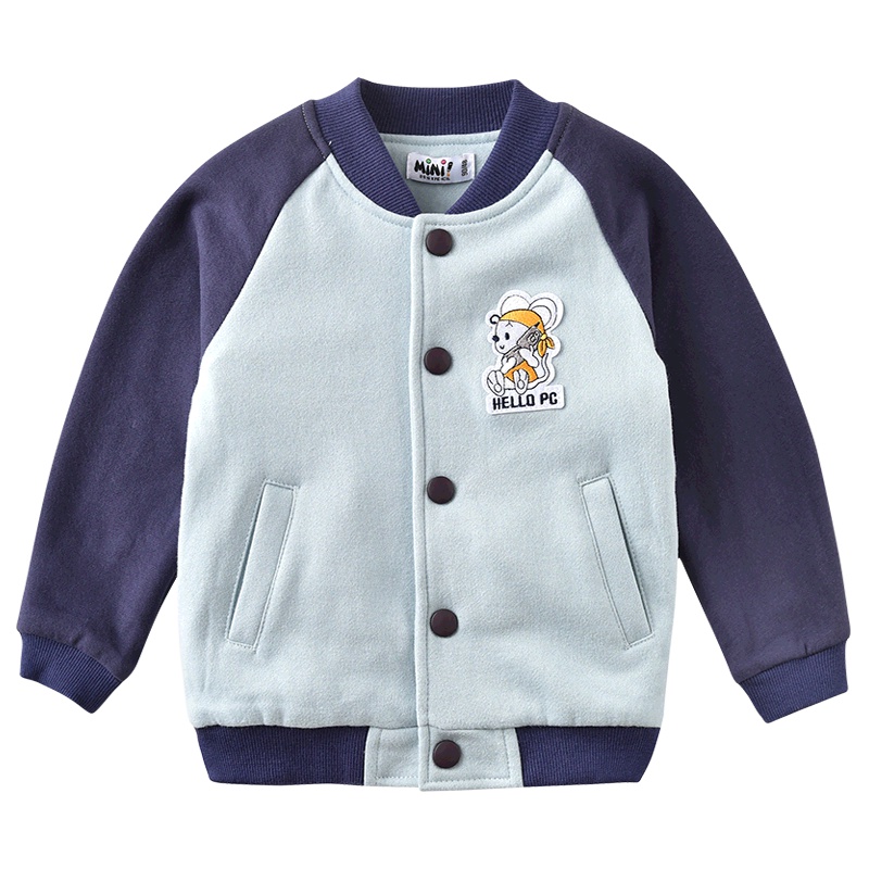 铅笔俱乐部童装2019秋冬新款男童外套小童宝宝长袖外套儿童上衣