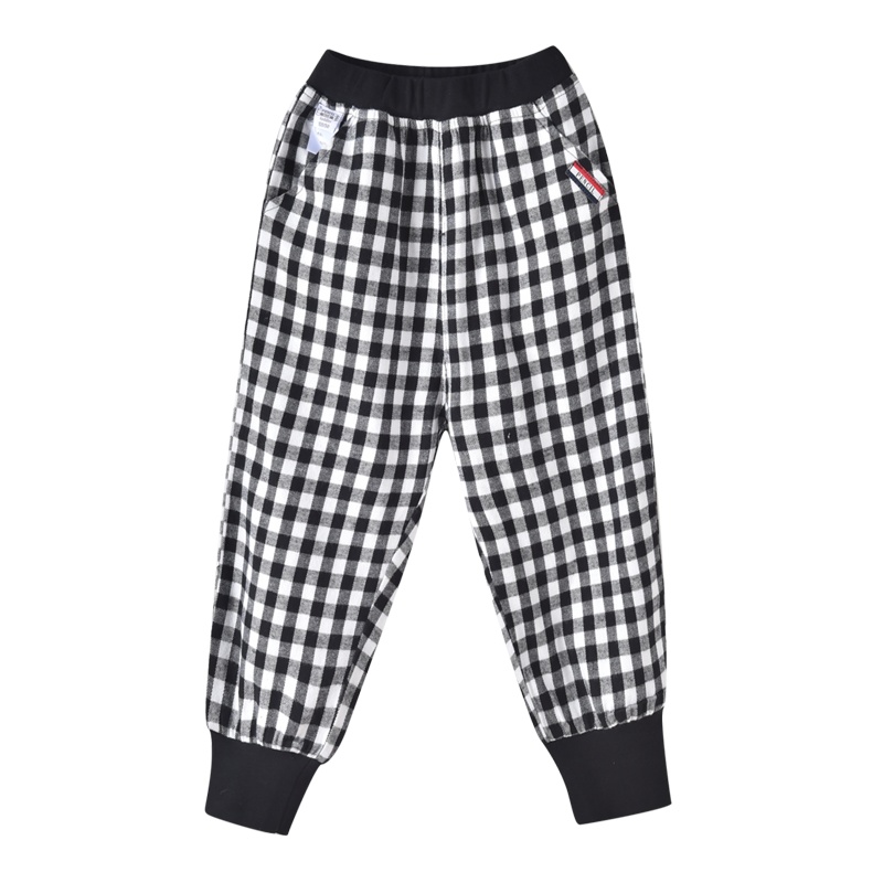 铅笔俱乐部童装2020秋冬新款小童格子长裤儿童小童休闲裤时尚潮流