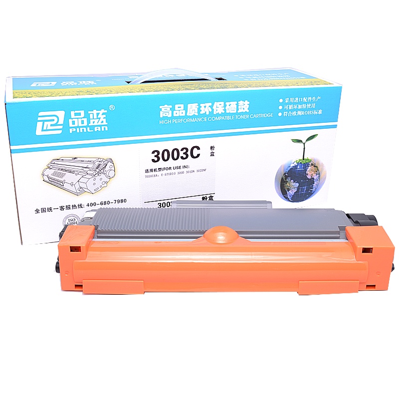 品蓝 T3003C 粉盒 适用东芝300D 301DN 302DNF