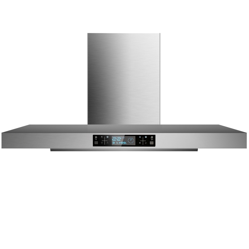 有情 商用油烟机25m³大吸力餐饮食堂一级能效自动清洗农村柴火灶土灶专用大功率单电机中岛款八键触摸控制开关款YX-75T