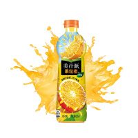美汁源果粒橙 橙汁 果汁饮料 420mlX12瓶 整箱装