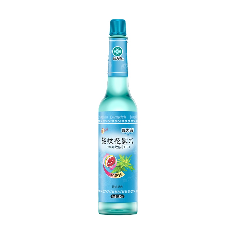 隆力奇 驱蚊花露水_玻璃瓶195ml（单位：瓶）