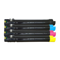 e代经典 施乐C2255粉盒四色套装黑蓝黄红 适用富士施乐C2250 C4470 C3360 C3370打印机墨粉盒